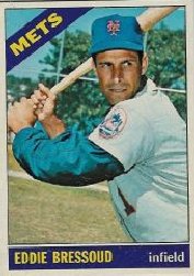 1966 Topps Baseball Cards      516     Eddie Bressoud